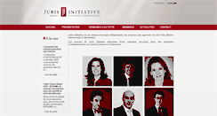 Desktop Screenshot of juris-initiative.net